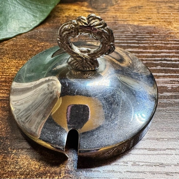 Vintage Art Deco A.J. Wilkinson Celtic Rose Gold Chintz Porcelain Sugar/Jam Pot - Picture 8 of 9